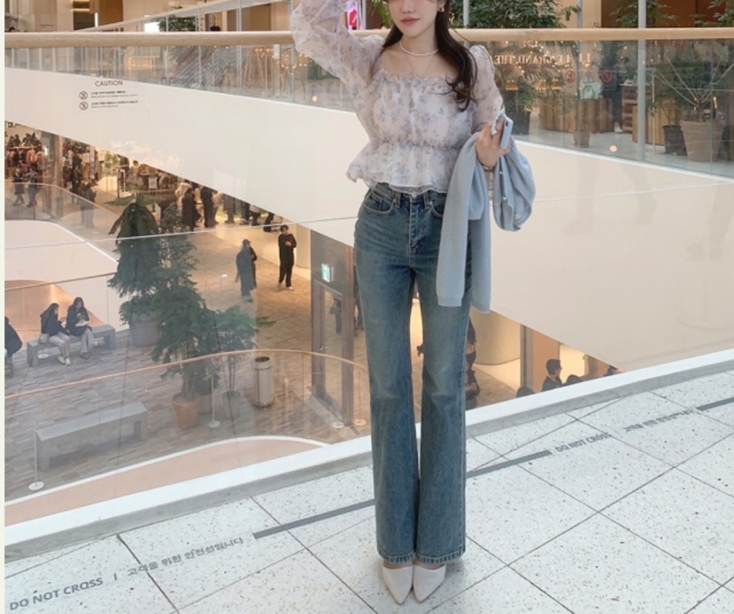 CRONG直郵韓國代購女裝新款熱賣推薦時尚人氣真品襯衫蕾絲衫CRONG襯衫/蕾絲衫