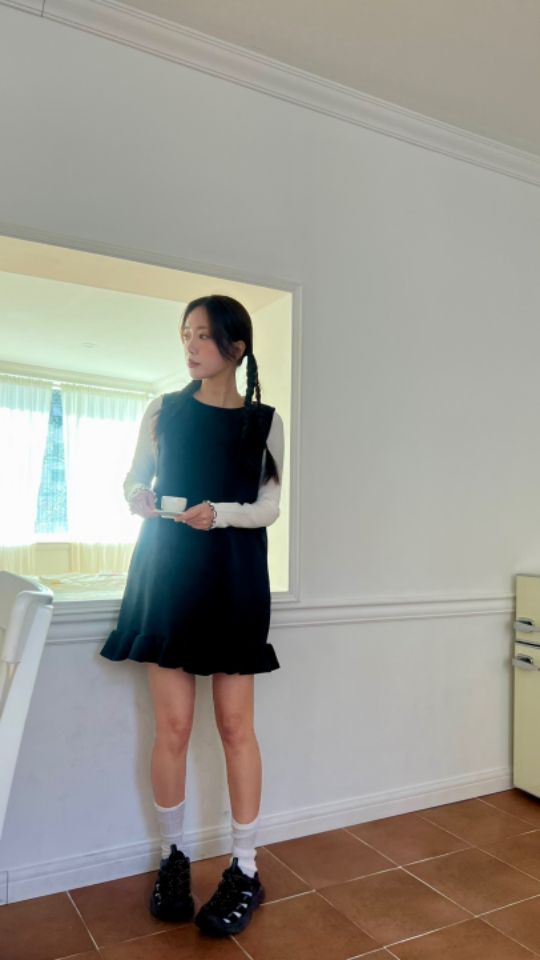 HEY/TO SEWING韓國直郵東大門實拍女裝新品時尚職業連衣裙BY HEY/TO SEWING連衣裙