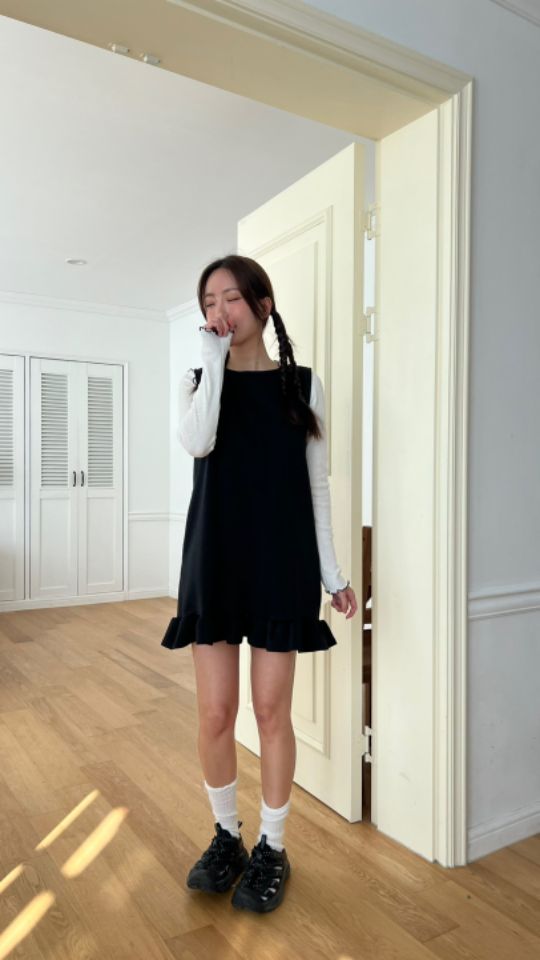 HEY/TO SEWING韓國直郵東大門實拍女裝新品時尚職業連衣裙BY HEY/TO SEWING連衣裙