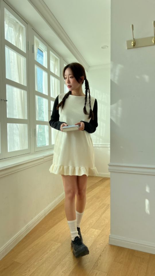 HEY/TO SEWING韓國直郵東大門實拍女裝新品時尚職業連衣裙BY HEY/TO SEWING連衣裙