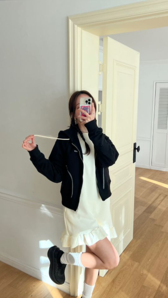 HEY/TO SEWING韓國直郵東大門實拍女裝新品時尚職業連衣裙BY HEY/TO SEWING連衣裙