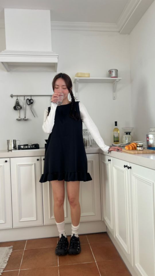 HEY/TO SEWING韓國直郵東大門實拍女裝新品時尚職業連衣裙BY HEY/TO SEWING連衣裙