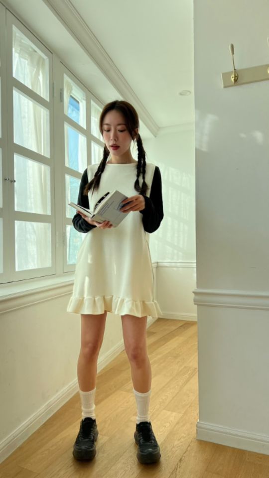 HEY/TO SEWING韓國直郵東大門實拍女裝新品時尚職業連衣裙BY HEY/TO SEWING連衣裙