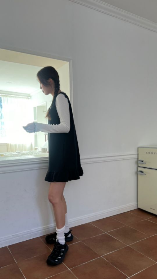 HEY/TO SEWING韓國直郵東大門實拍女裝新品時尚職業連衣裙BY HEY/TO SEWING連衣裙