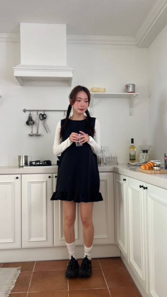 HEY/TO SEWING韓國直郵東大門實拍女裝新品時尚職業連衣裙BY HEY/TO SEWING連衣裙