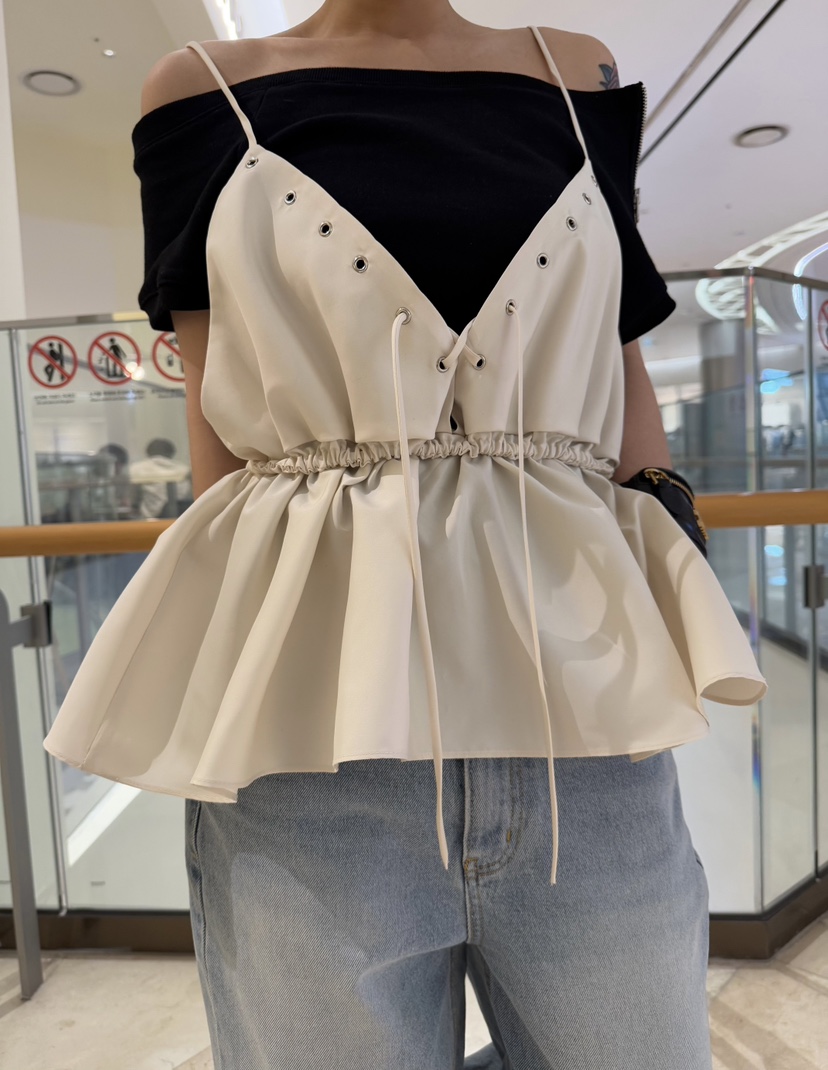 ARSERA韓國直郵東大門實拍女裝新品職業時尚休閑推薦吊帶背心ARSERA吊帶/背心