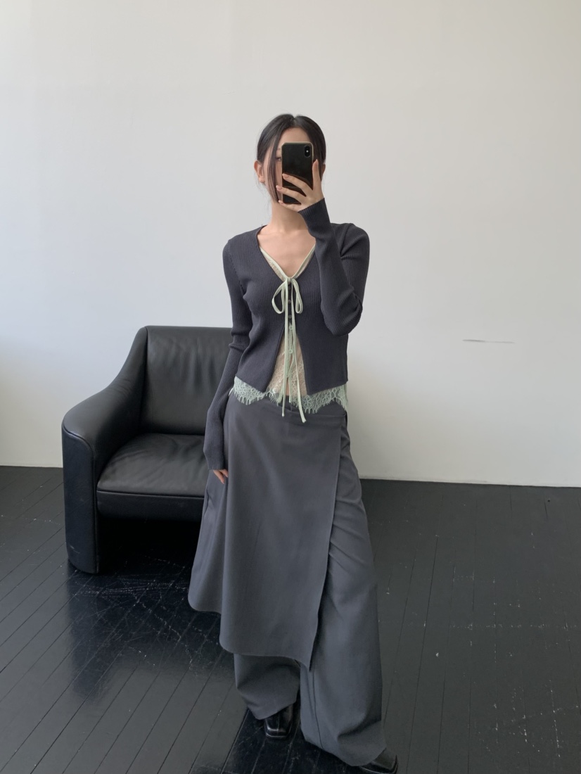 MURMUR韓國直郵女裝新品職業25春夏人氣時尚推薦熱賣針織衫MURMUR針織衫
