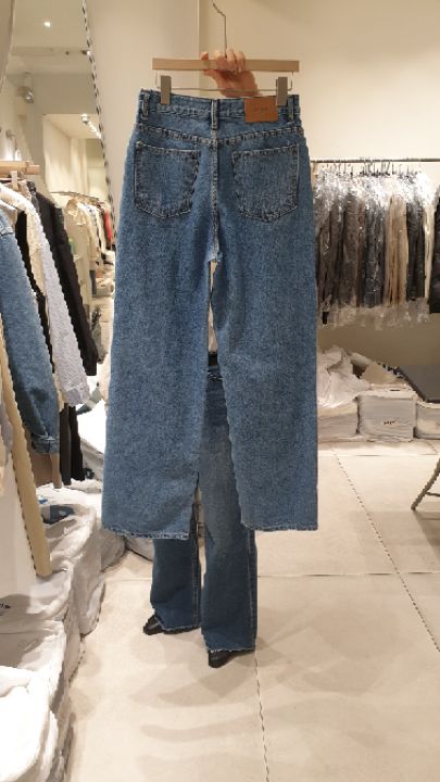 NAVYBURST直郵韓國代購女裝新品推薦職業時尚25春夏熱賣牛仔褲NAVY BURST牛仔褲