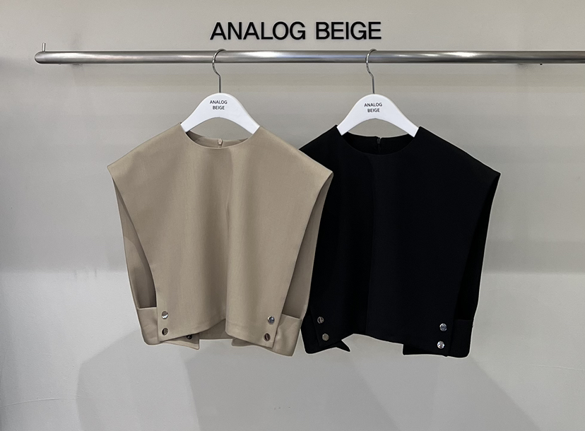 ANGLOG BEIGE韓國直郵女裝新款推薦人氣25春夏熱賣時尚馬甲ANGLOG BEIGE馬甲