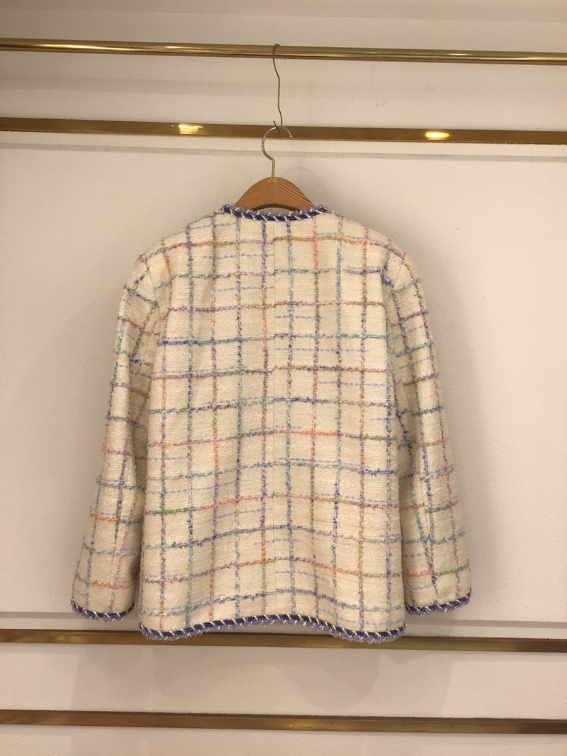LAUNDRY韓國直郵東大門代購女裝新品休閑職業真品夾克粗花呢LAUNDRY夾克
