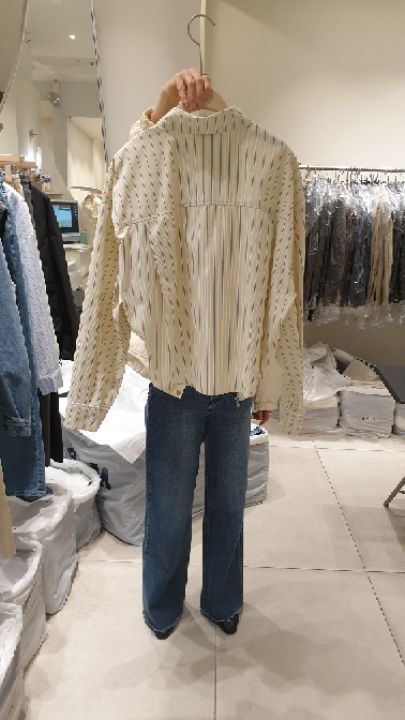 NAVYBURST韓國直郵東大門實拍女裝新品時尚人氣真品襯衫蕾絲衫NAVY BURST襯衫/蕾絲衫