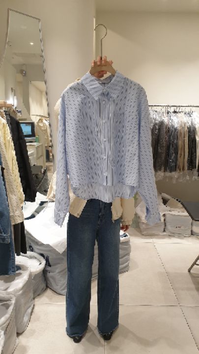 NAVYBURST韓國直郵東大門實拍女裝新品時尚人氣真品襯衫蕾絲衫NAVY BURST襯衫/蕾絲衫
