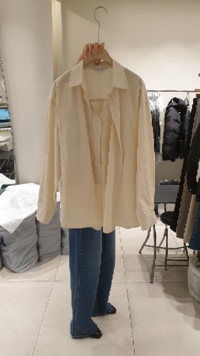 NAVYBURST韓國直郵東大門實拍女裝新品熱賣推薦人氣襯衫蕾絲衫NAVY BURST襯衫/蕾絲衫圖色3