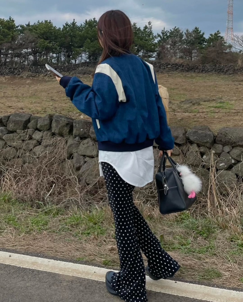 BYRING韓國直郵東大門代購女裝新款職業休閑熱賣休閑褲喇叭BYRING休閑褲