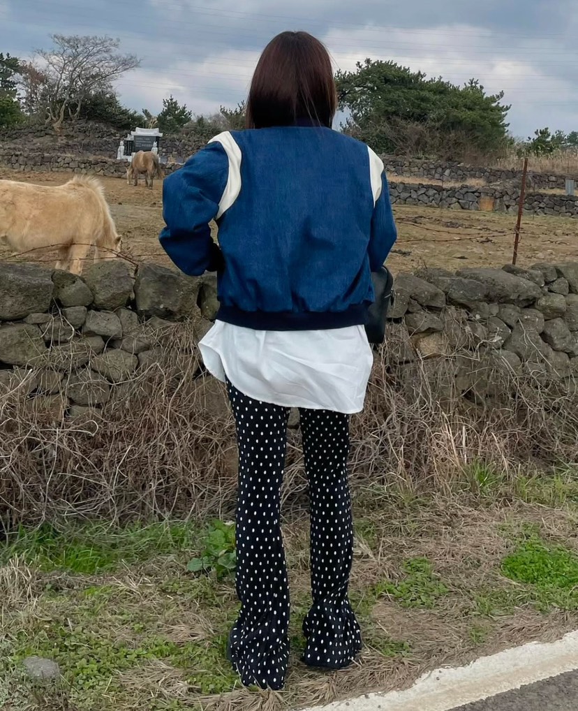 BYRING韓國直郵東大門代購女裝新款職業休閑熱賣休閑褲喇叭BYRING休閑褲