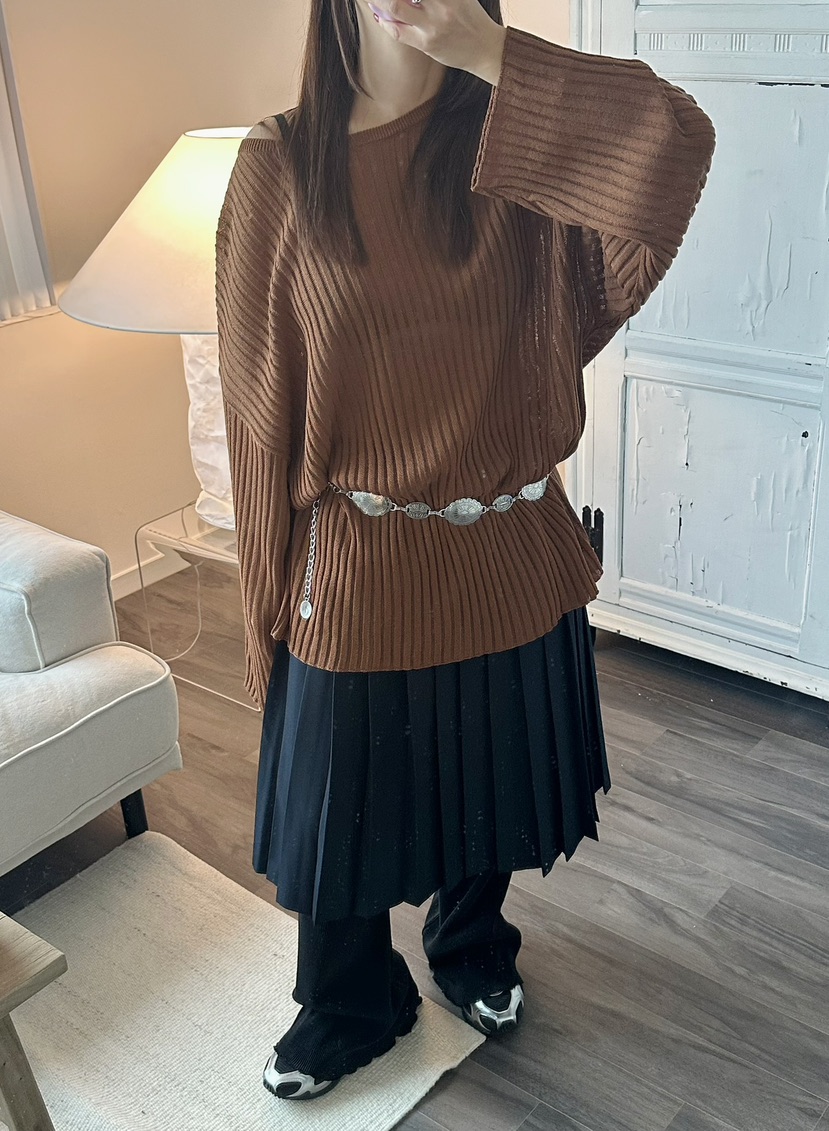 BYRING韓國直郵東大門實拍女裝新品人氣時尚真品半身裙中短裙BYRING半身裙/中短裙