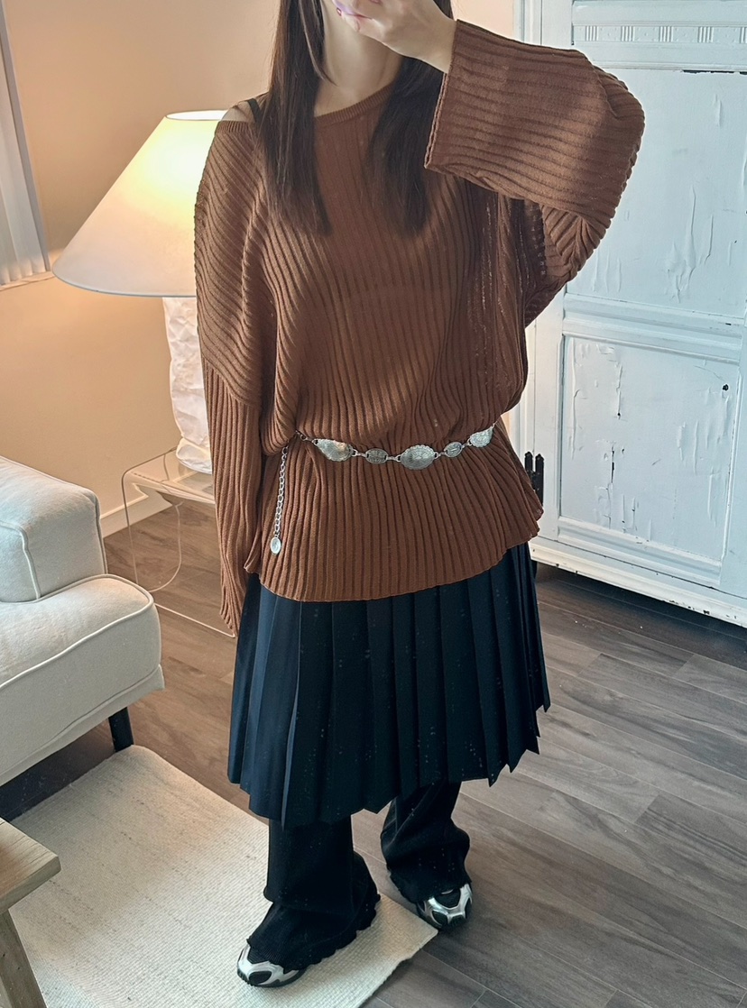 BYRING東大門實拍女裝新款時尚推薦熱賣真品人氣休閑褲喇叭BYRING休閑褲