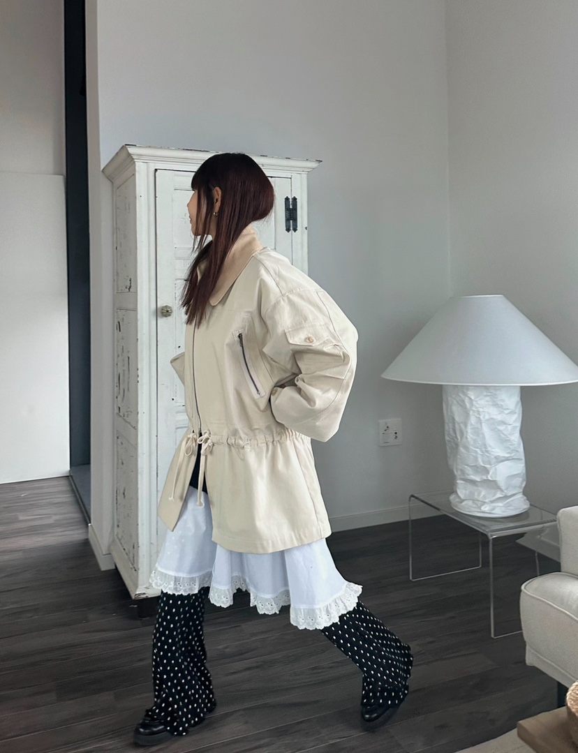 BYRING韓國直郵女士新款熱賣時尚25春夏人氣真品休閑推薦夾克BYRING夾克
