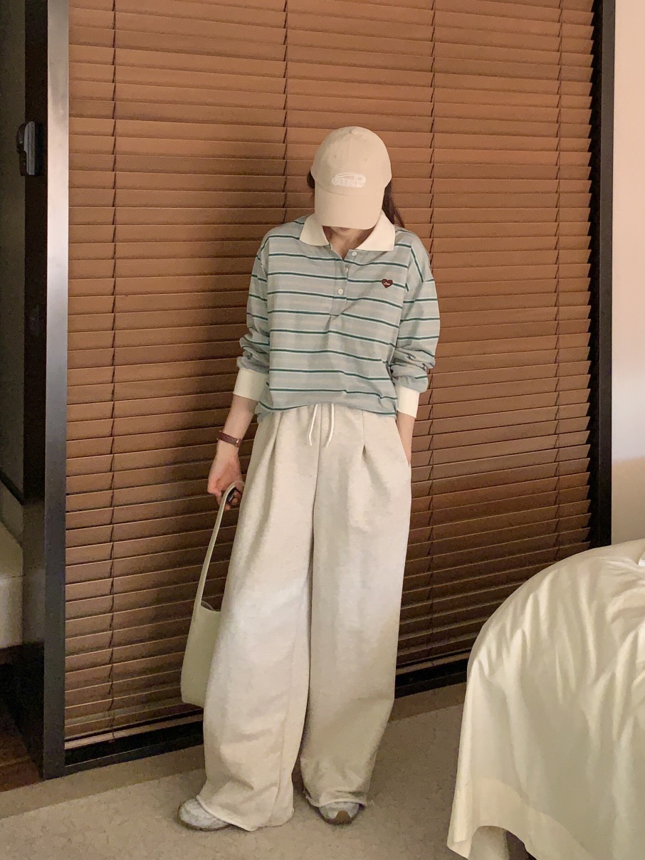 FORMSTUDIO韓國代購女裝新款熱賣時尚真品人氣休閑休閑褲喇叭FORMSTUDIO休閑褲