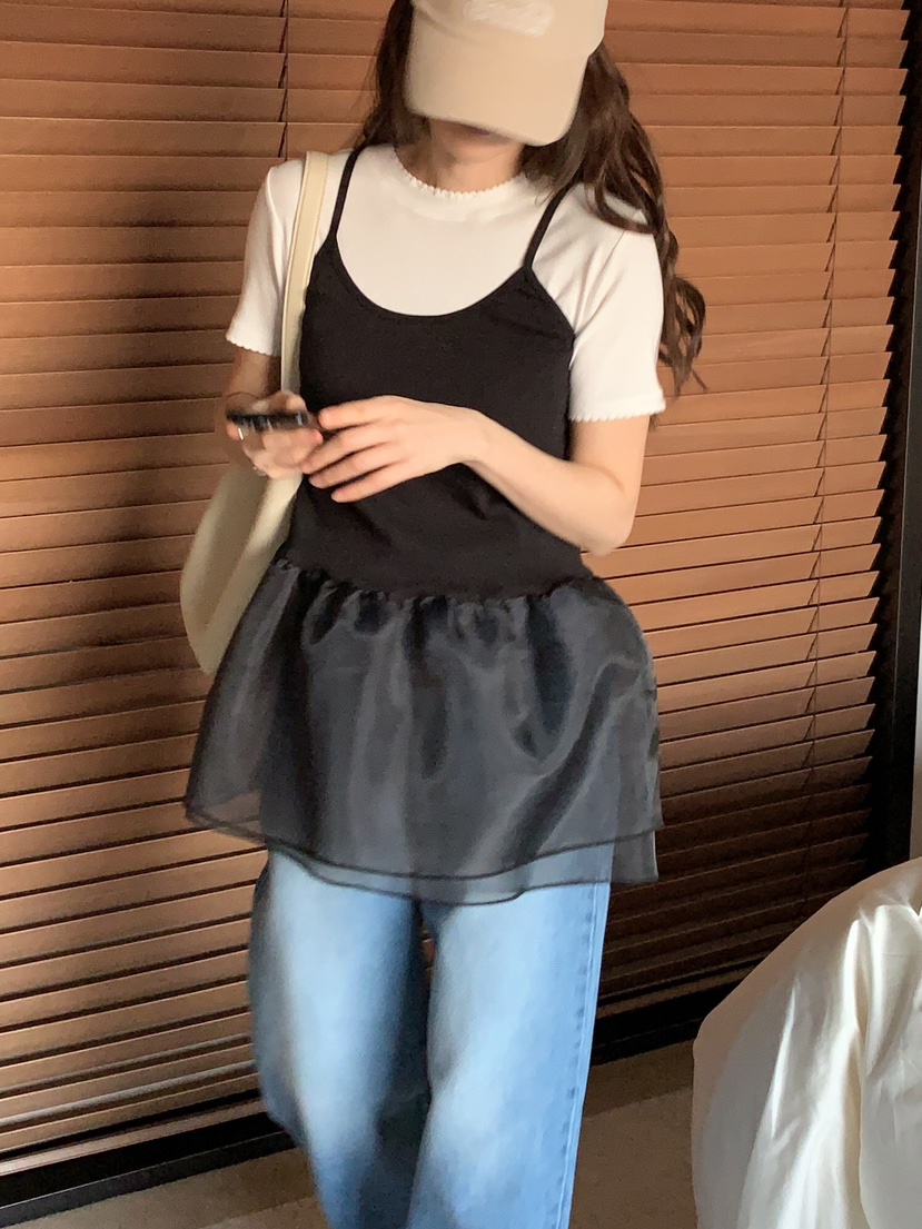 FORMSTUDIO東大門實拍女裝新品休閑推薦人氣真品時尚吊帶背心FORMSTUDIO吊帶/背心