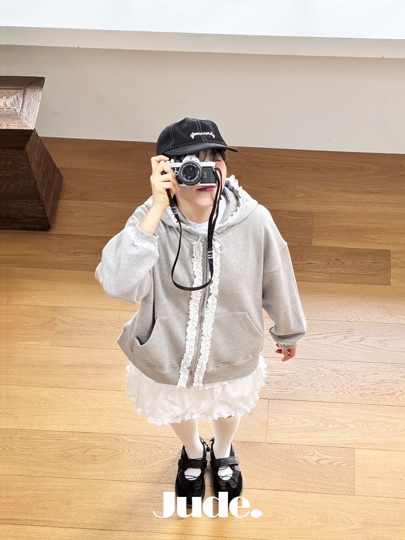HEYJUDE韓國代購女士新款真品人氣時尚職業休閑夾克拉鏈連帽HEYJUDE夾克