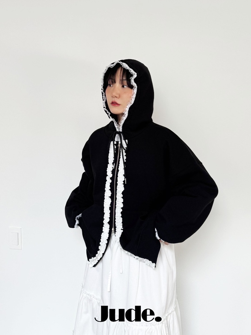 HEYJUDE韓國代購女士新款真品人氣時尚職業休閑夾克拉鏈連帽HEYJUDE夾克