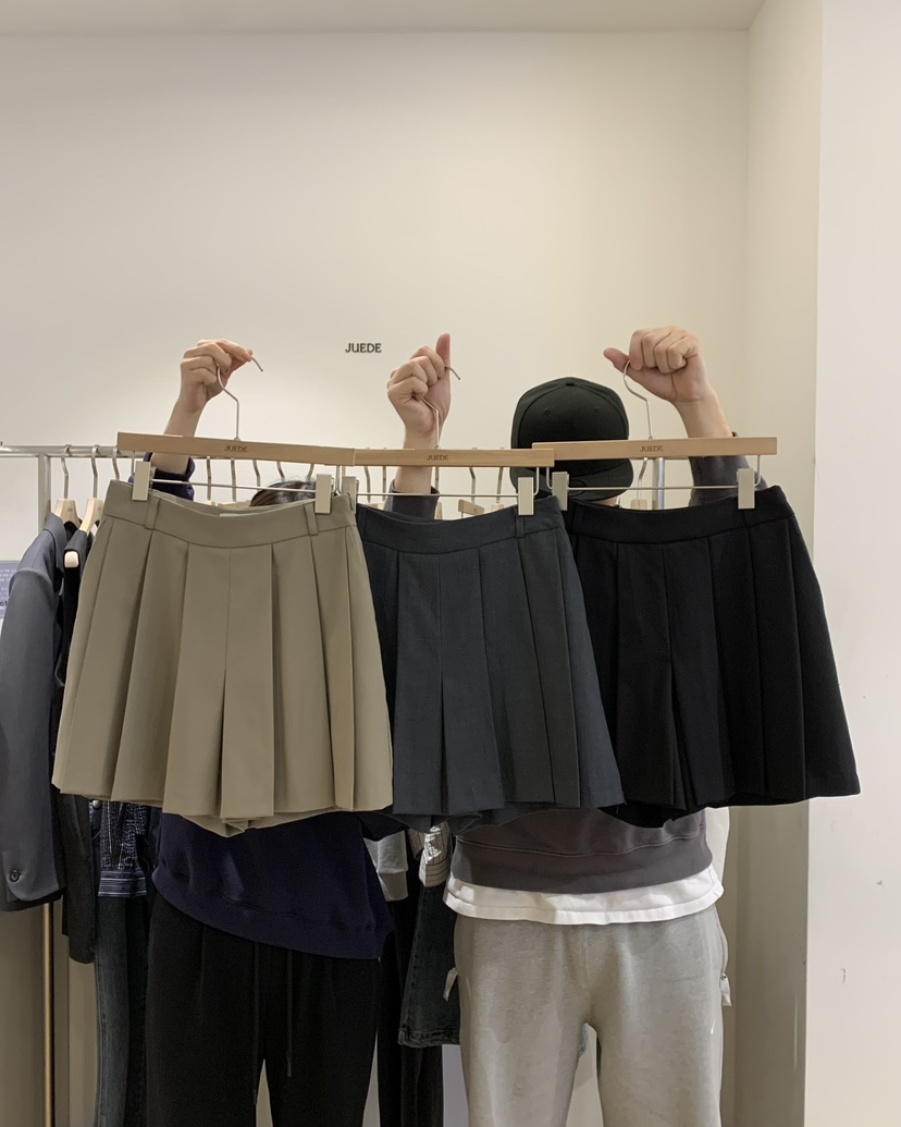 JUEDE(此品牌容易投訴)韓國代購女士新品熱賣25春夏職業短褲JUEDE短褲