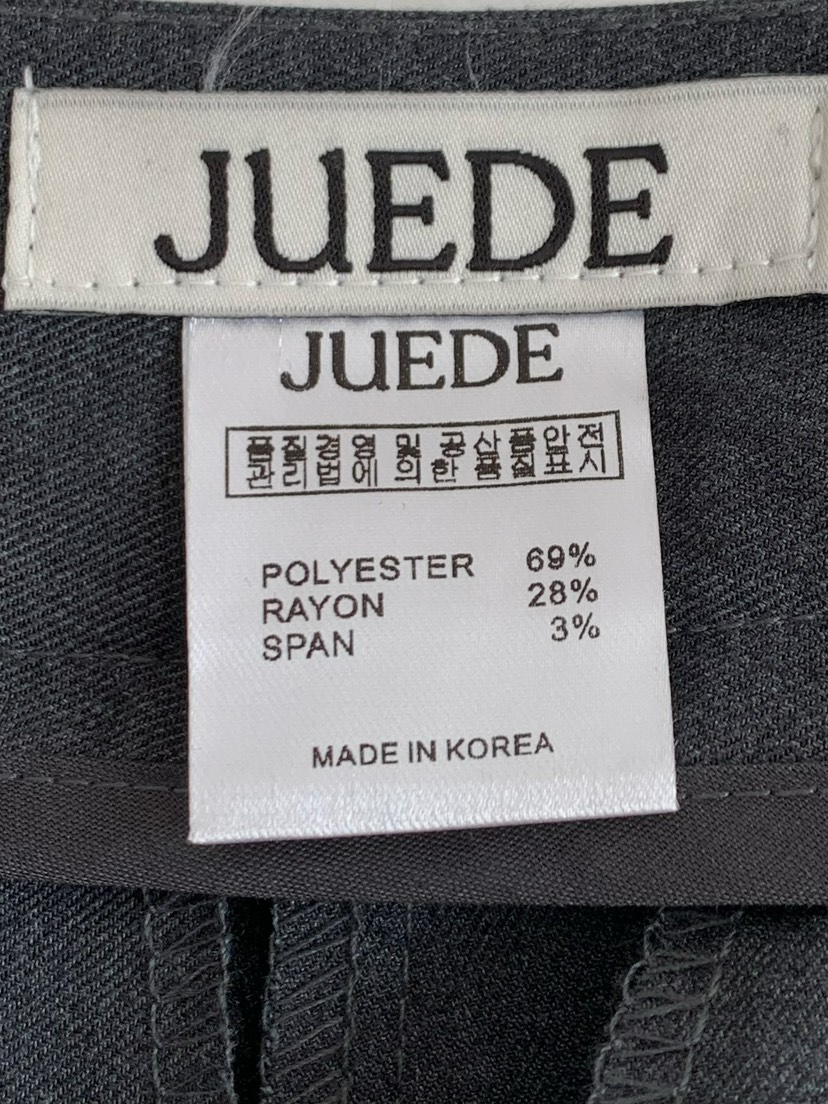 JUEDE(此品牌容易投訴)韓國代購女士新品熱賣25春夏職業短褲JUEDE短褲
