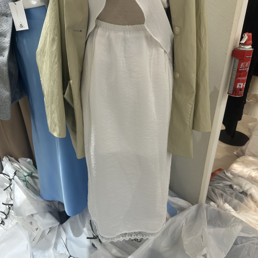 REFLAT韓國代購女裝新品熱賣人氣25春夏真品職業休閑推薦長裙REFLAT長裙圖色1