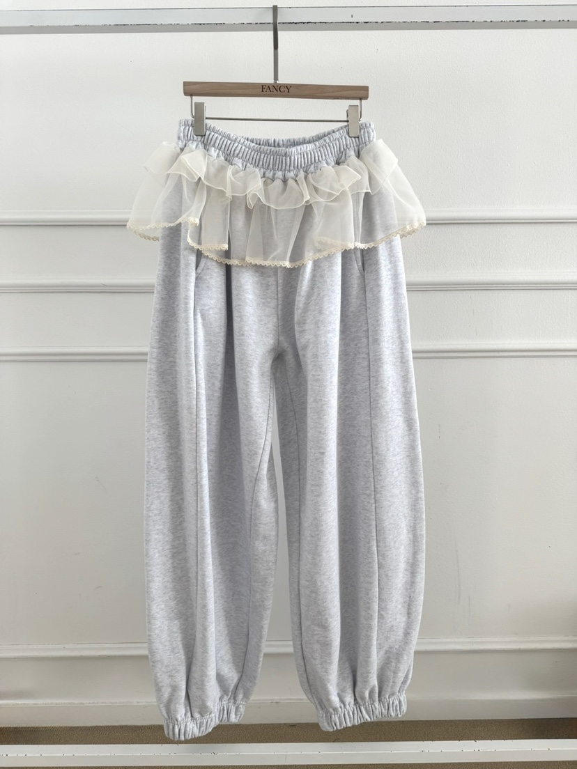 FANCY直郵韓國代購女裝新品25春夏真品時尚職業熱賣休閑休閑褲FANCY/Something休閑褲圖色2