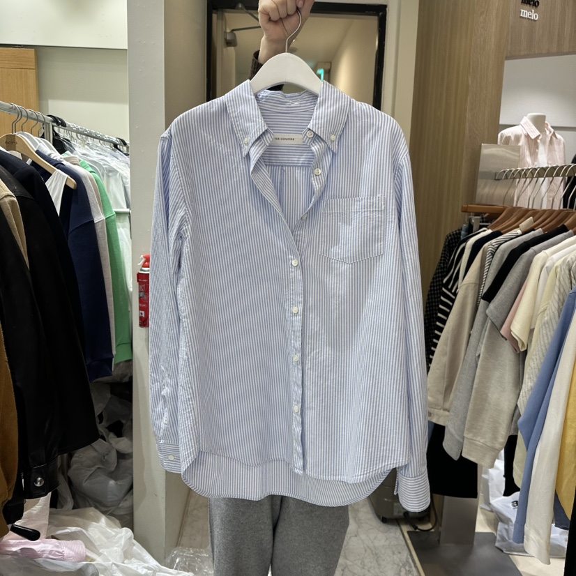 THE SIGNATURE韓國直郵東大門實拍女裝新品職業襯衫蕾絲衫THE SIGNATURE襯衫/蕾絲衫圖色2