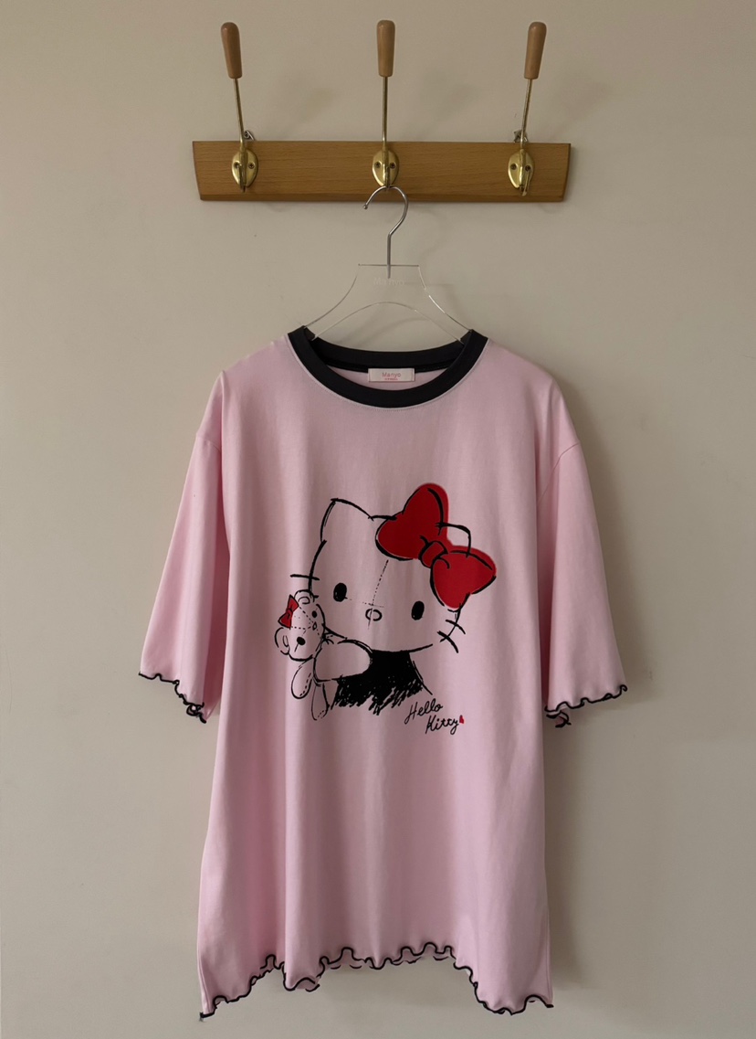 MA NYO韓國直郵東大門代購女裝新品25春夏人氣真品職業T恤MA NYOT恤圖色2