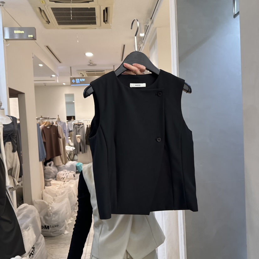 MARINER韓國直郵女裝新品真品職業25春夏人氣時尚休閑推薦馬甲MARINER馬甲圖色2