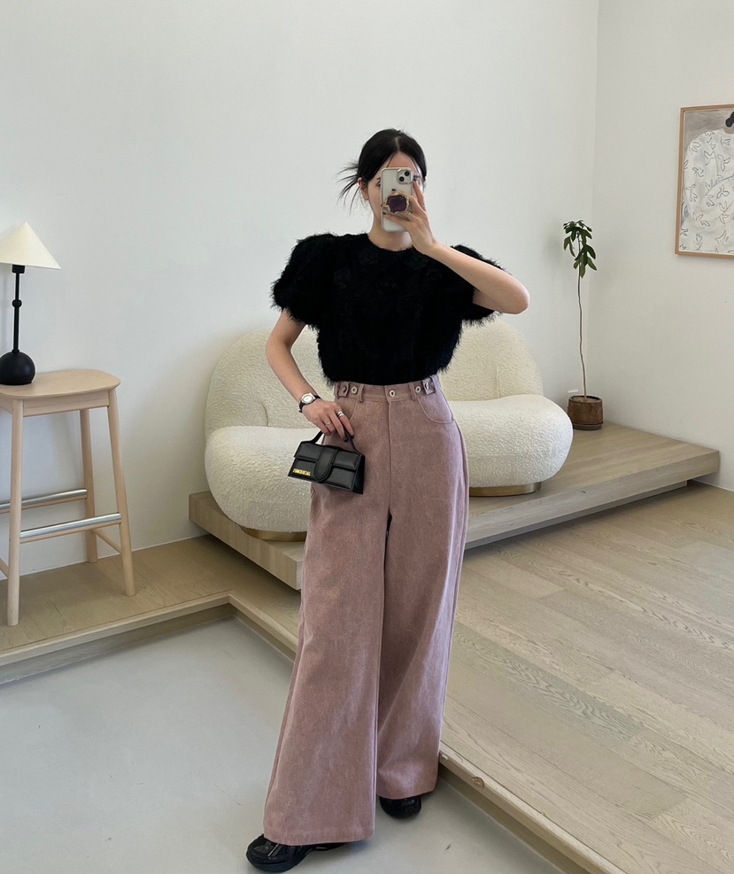 AMUSE SEOUL韓國代購女裝新款時尚真品人氣熱賣職業休閑褲AMUSE SEOUL休閑褲