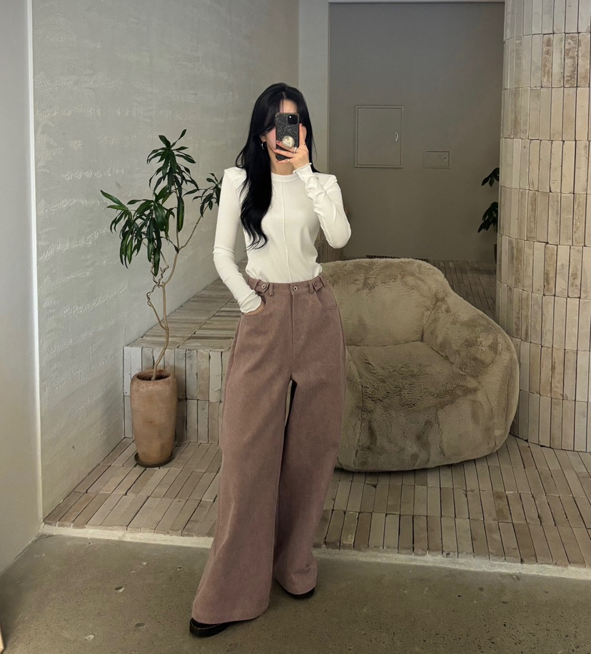AMUSE SEOUL韓國代購女裝新款時尚真品人氣熱賣職業休閑褲AMUSE SEOUL休閑褲