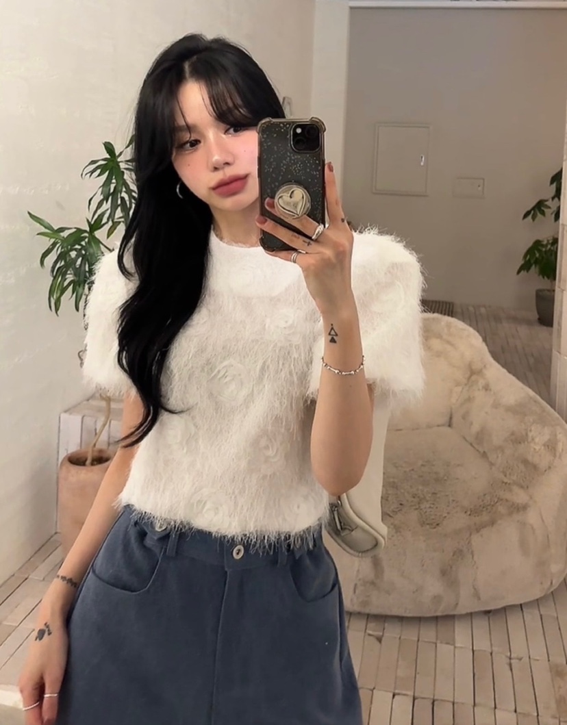 AMUSE SEOUL韓國直郵女裝新品休閑熱賣推薦25春夏襯衫蕾絲衫AMUSE SEOUL襯衫/蕾絲衫