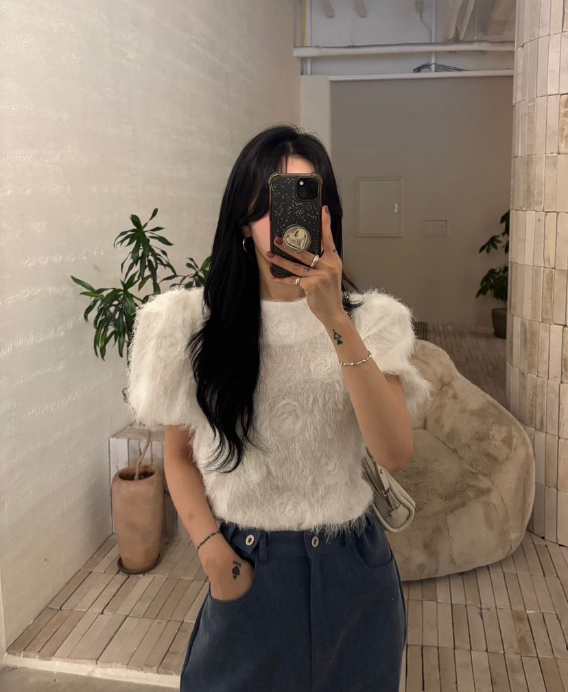 AMUSE SEOUL韓國直郵女裝新品休閑熱賣推薦25春夏襯衫蕾絲衫AMUSE SEOUL襯衫/蕾絲衫