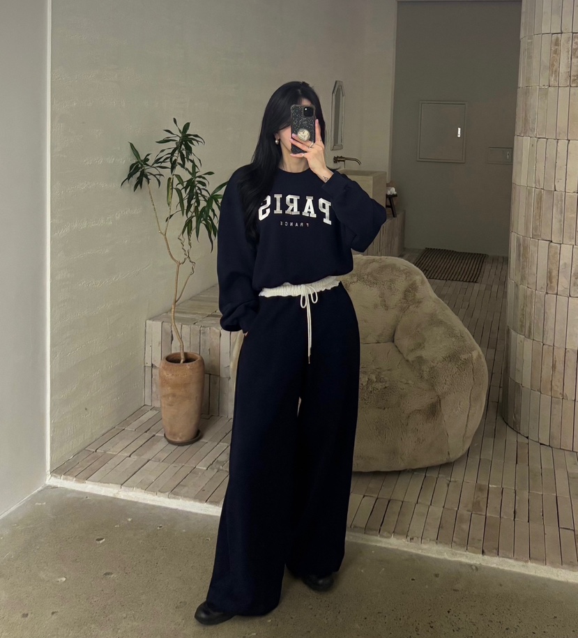 AMUSE SEOUL東大門實拍女士新款時尚休閑職業人氣25春夏休閑褲AMUSE SEOUL休閑褲
