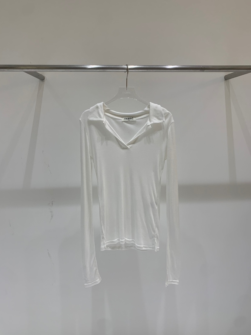 FABRIC東大門代購女裝新品時尚真品人氣休閑熱賣推薦長袖T恤FABRIC長袖T恤