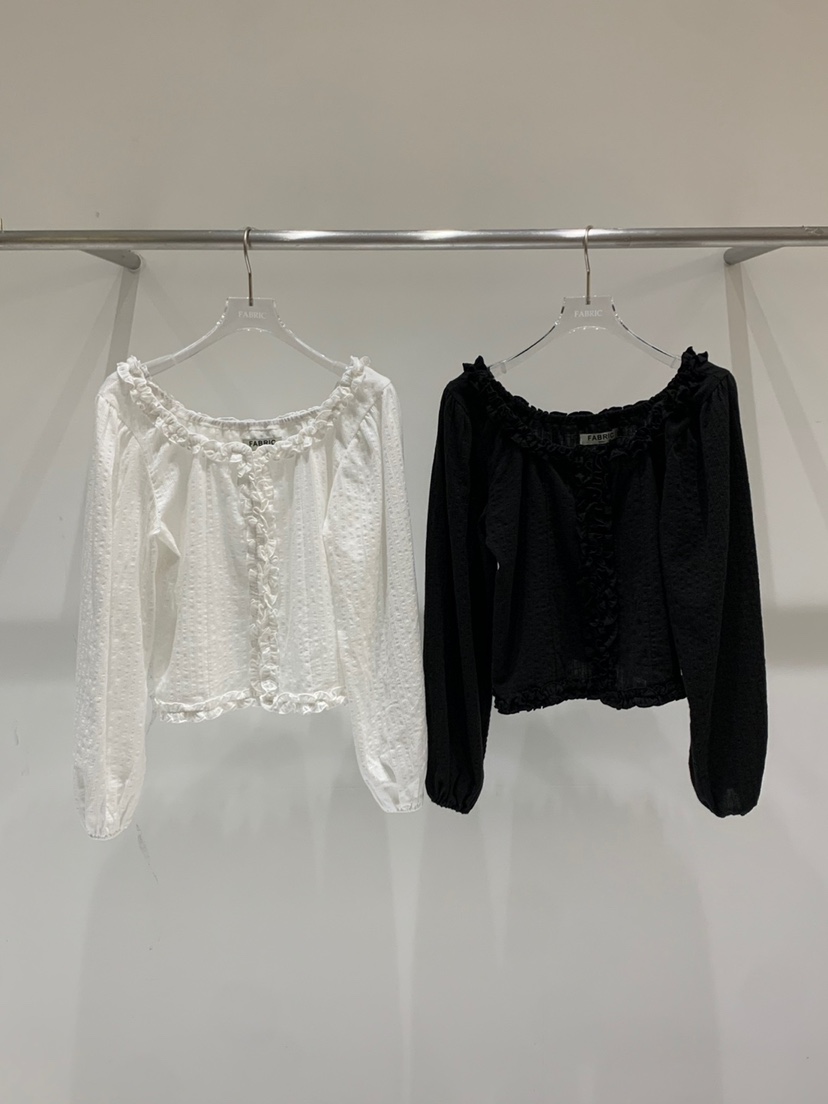 FABRIC東大門代購女裝新品熱賣25春夏人氣推薦職業襯衫蕾絲衫FABRIC襯衫/蕾絲衫