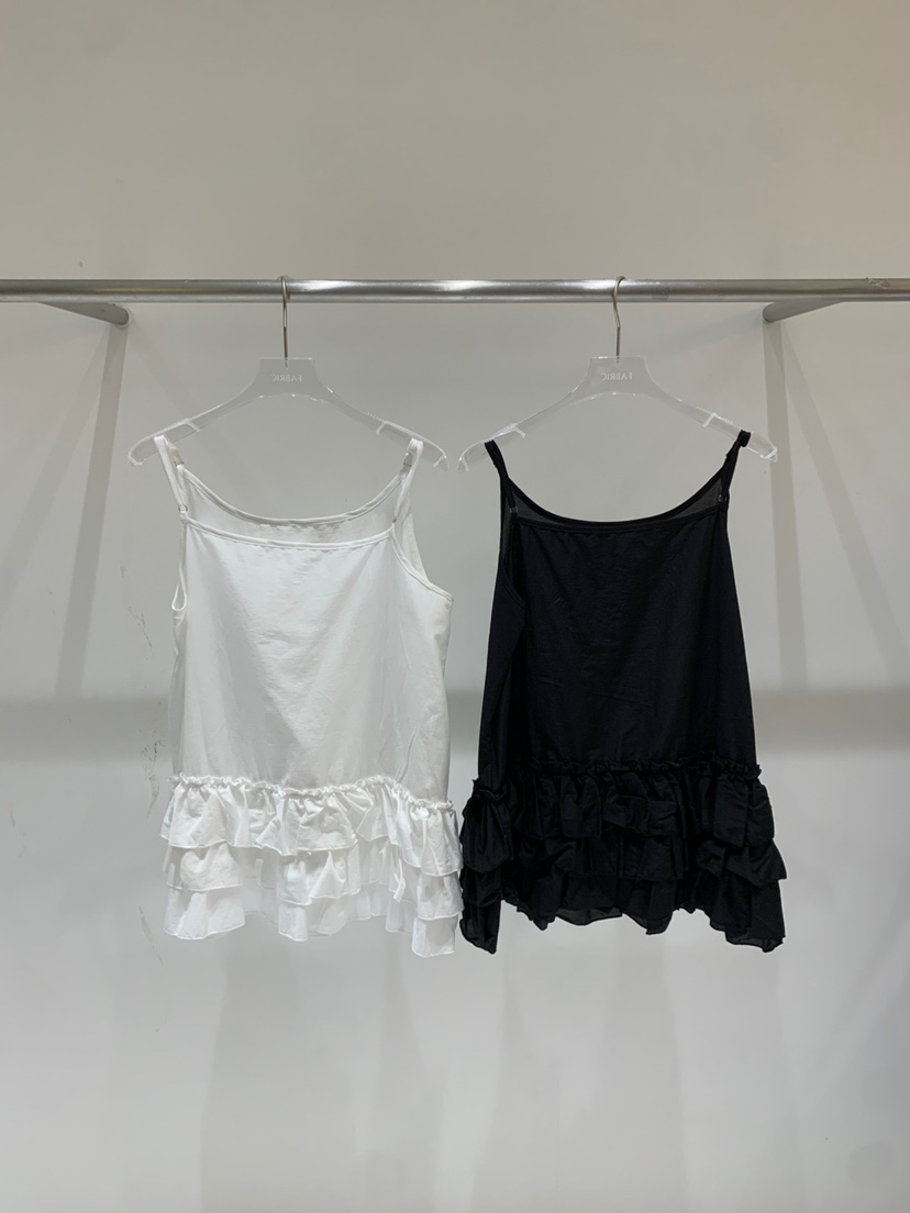 FABRIC韓國代購女裝新品職業熱賣時尚真品休閑人氣吊帶背心FABRIC吊帶/背心