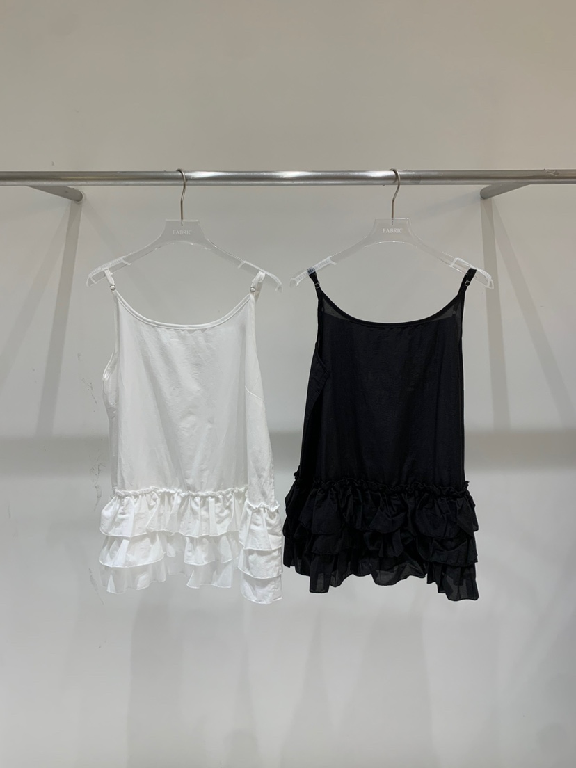 FABRIC韓國代購女裝新品職業熱賣時尚真品休閑人氣吊帶背心FABRIC吊帶/背心