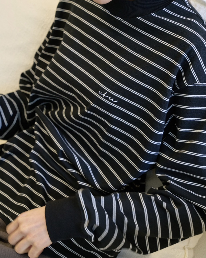 UTRE韓國直郵東大門實拍女裝新款熱賣真品職業25春夏長袖T恤UTRE長袖T恤