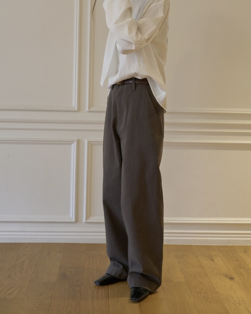UTRE直郵韓國代購女裝新品真品職業熱賣推薦25春夏人氣休閑褲UTRE休閑褲