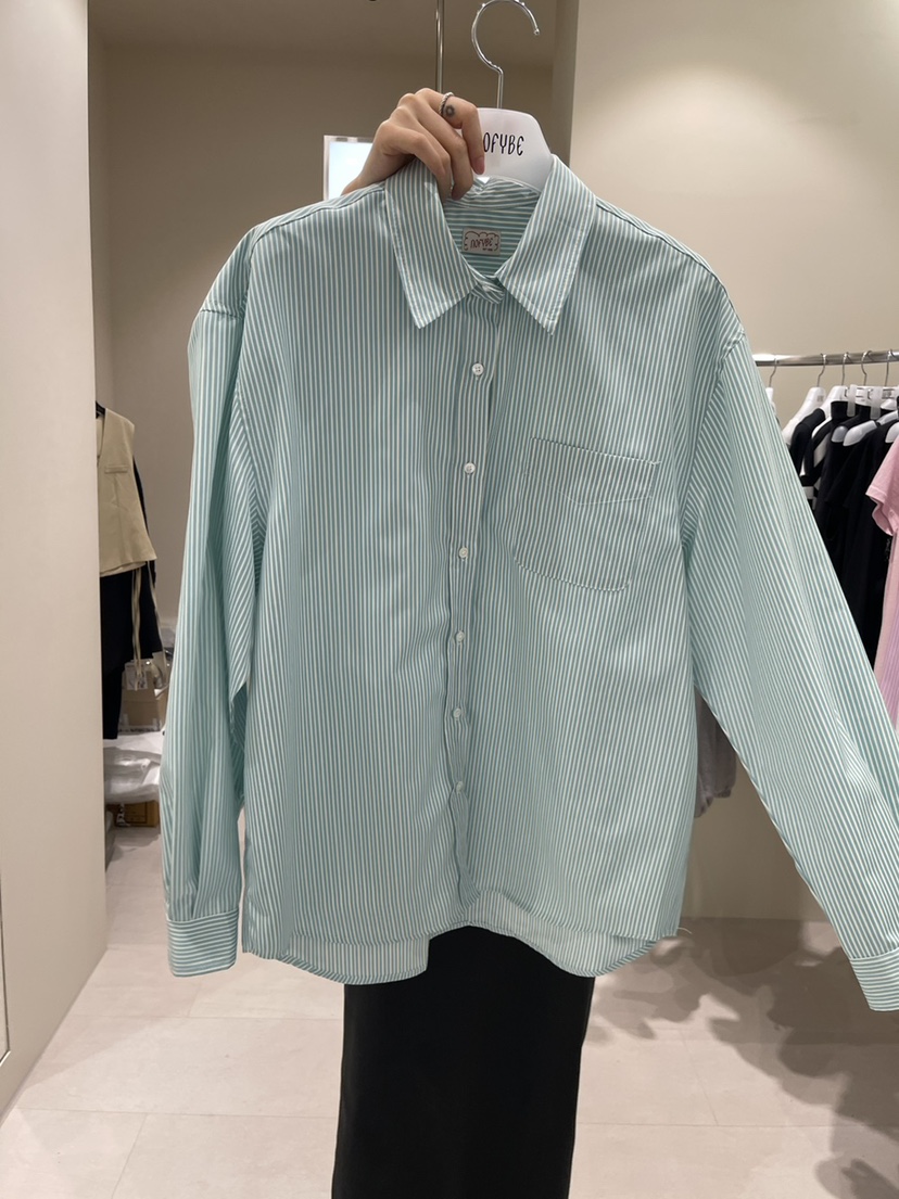 NOFYBE韓國直郵東大門實拍女裝新品時尚休閑熱賣襯衫蕾絲衫NOFYBE襯衫/蕾絲衫圖色2