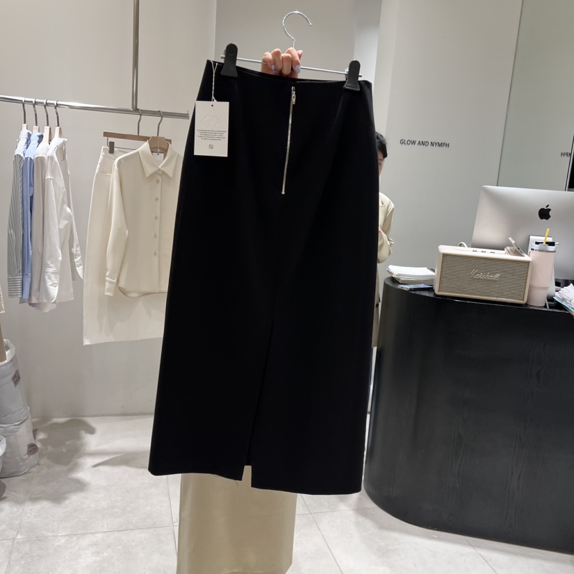 GLOW AND NYMPH韓國直郵東大門實拍女裝新品時尚半身裙中短裙GLOW AND NYMPH半身裙/中短裙