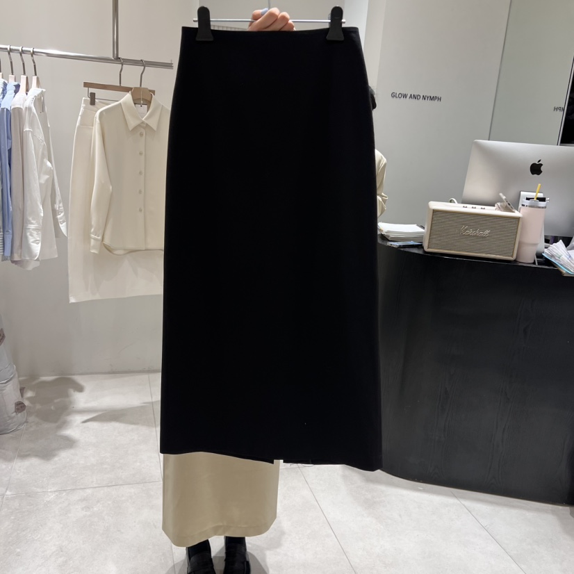 GLOW AND NYMPH韓國直郵東大門實拍女裝新品時尚半身裙中短裙GLOW AND NYMPH半身裙/中短裙圖色2