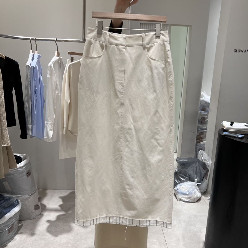 GLOW AND NYMPH韓國直郵東大門實拍女裝新款時尚半身裙中短裙GLOW AND NYMPH半身裙/中短裙