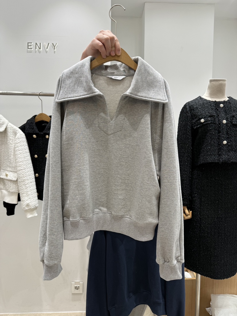ENVY直郵韓國代購女裝新款真品休閑時尚人氣推薦25春夏衛衣ENVY衛衣