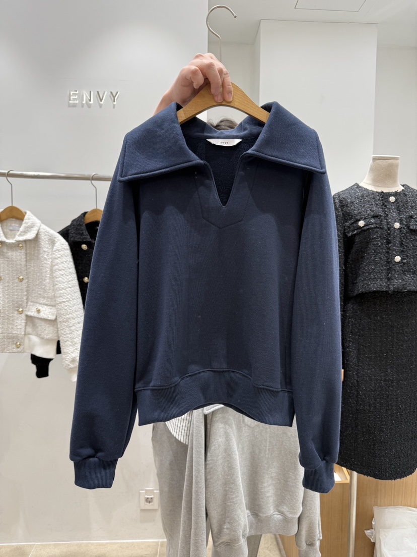 ENVY直郵韓國代購女裝新款真品休閑時尚人氣推薦25春夏衛衣ENVY衛衣圖色2